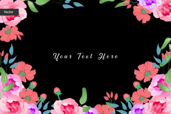 Beautiful Florals for Wedding Invitations & More
