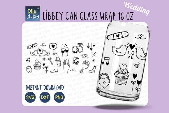 Celebrate Love with Custom Can Glass Designs