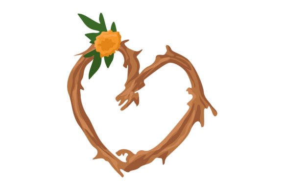 Charming Heart Illustrations for Wedding and Event Design