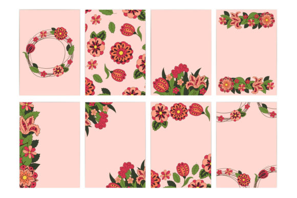 Enchanting Floral Ornaments for Wedding Design Projects