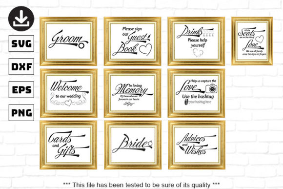Perfecting Your Wedding Aesthetic: The Versatile Signs Bundle
