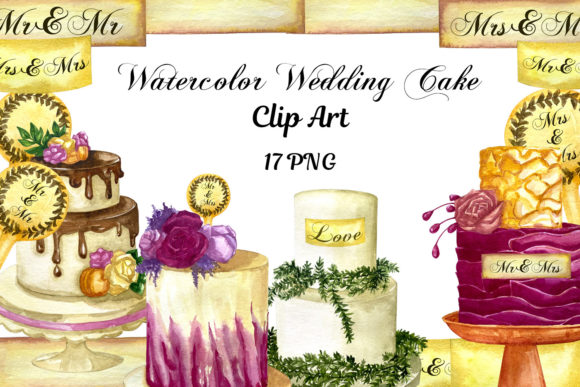 Sweeten Your Designs with Layered Cake Clipart for Invitations
